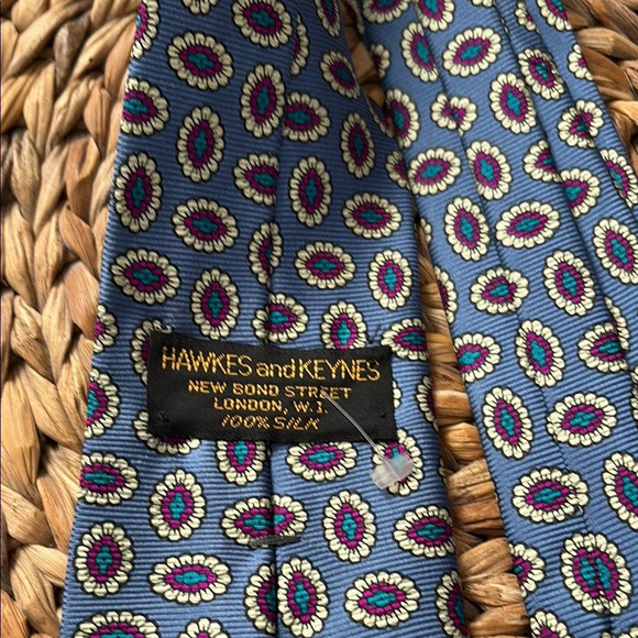 100% silk tie Hawkes and Reynes - Picture 2 of 6